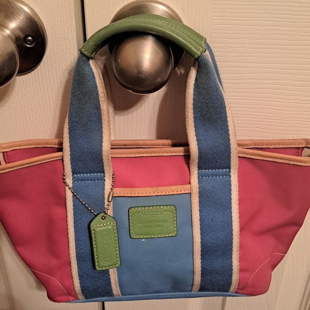 Coach Reversible Hampton tote.